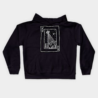 King of Nature Playing Card 2 Kids Hoodie